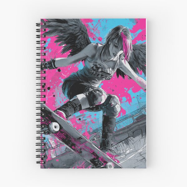 Item preview, Neon Seraph Kickflip designed and sold by ArgentoArt.