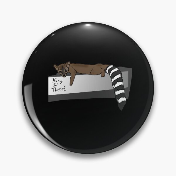 Item preview, Miner cat: Hang in there! designed and sold by FoxyMat.