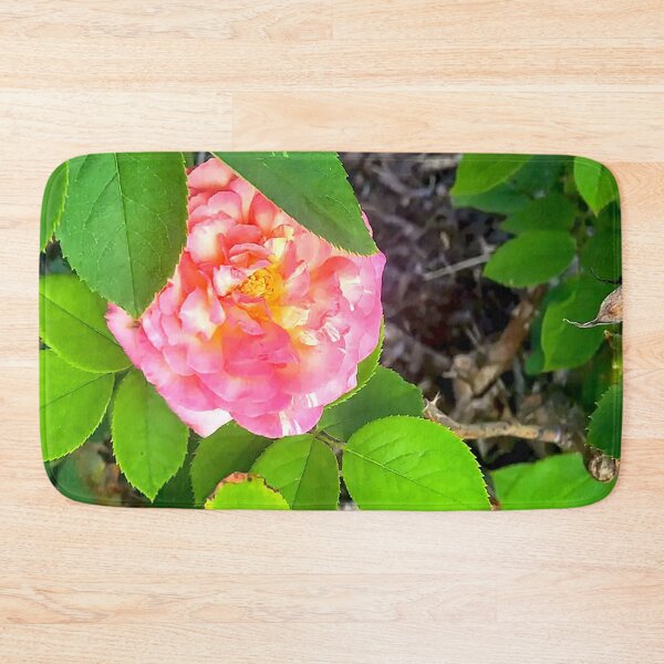 Item preview, Peach-Pink Rose with Golden Glow designed and sold by Exodoi.