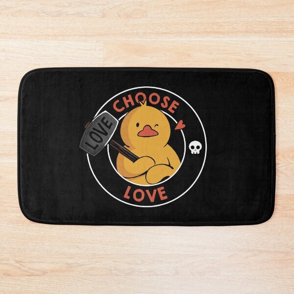 Item preview, Choose Love Funny Duck Sledgehammer by Tobe Fonseca designed and sold by Tobe Fonseca®.