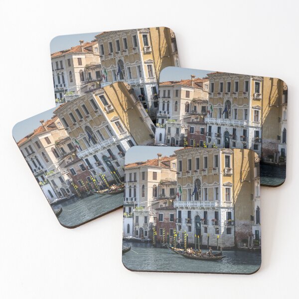 Item preview, Venetian Elegance Grand Canal Gondolas Wall Art Photography designed and sold by Ray Rominger Photography.