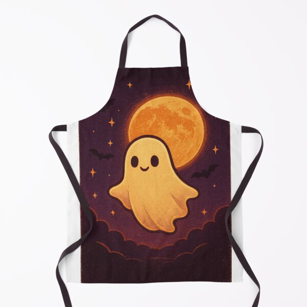 Item preview, Creepy Cute Ghost – Retro Halloween Aesthetic designed and sold by RouniBoutique.