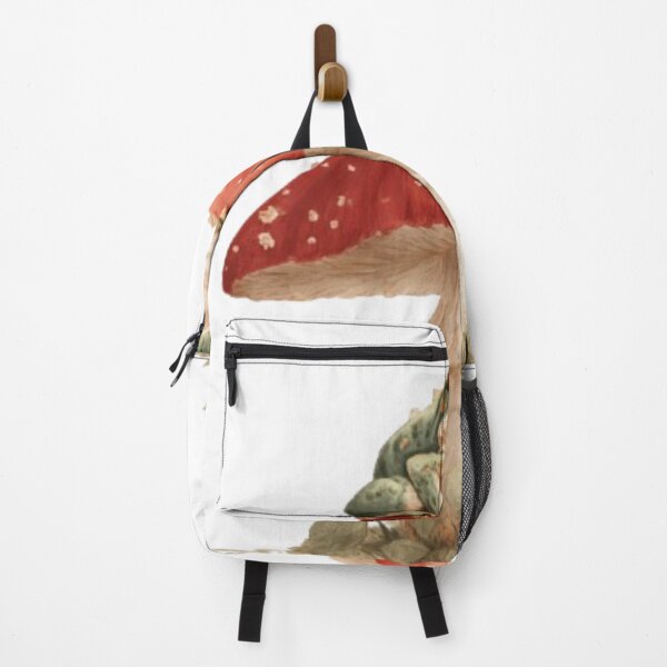 Item preview, Frog on Mushroom Cottagecore Aesthetic designed and sold by AlexLineArt.
