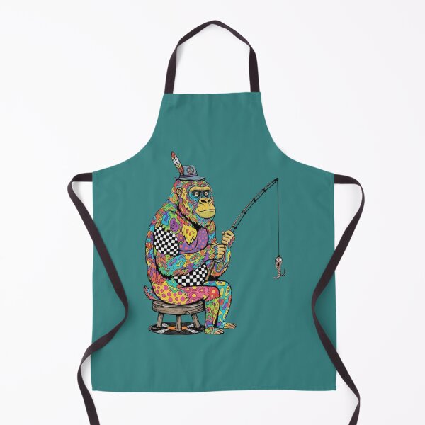 Item preview, Psychedelic Gorilla Fishing  designed and sold by Too Kool Designing .
