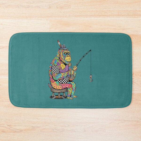 Item preview, Psychedelic Gorilla Fishing  designed and sold by Too Kool Designing .