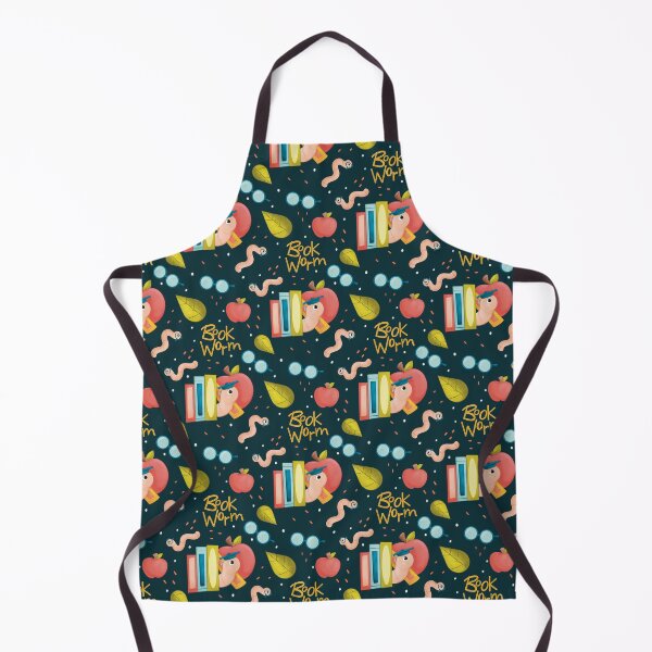 Item preview, Cute Bookworm Pattern – Reading Lover Design for Bookworms, Readers & Bibliophiles designed and sold by kscribblesart.