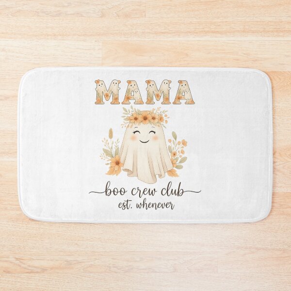 Item preview, Mama Boo Crew Club Ghost Floral Halloween designed and sold by Tim Mendy.