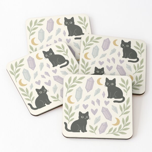 Item preview, Cats and Crystals designed and sold by LoveBLoom.