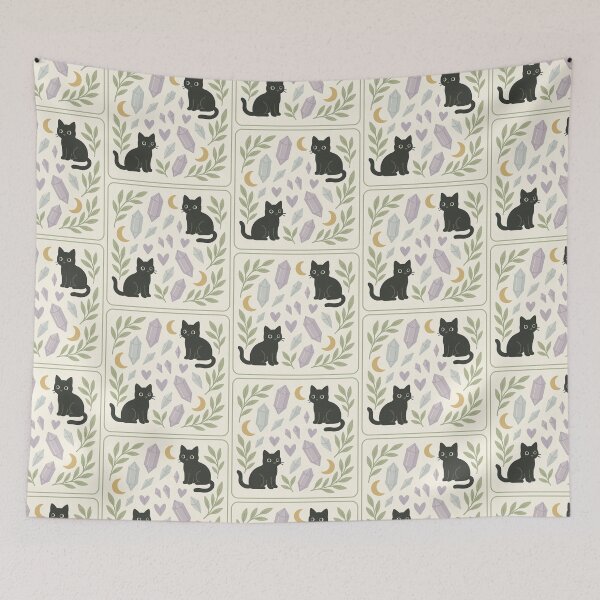 Item preview, Cats and Crystals designed and sold by LoveBLoom.