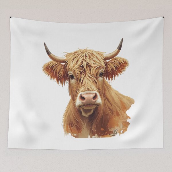 Item preview, Hairy Coo designed and sold by Rue Market.