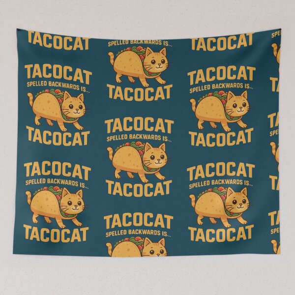 Item preview, Cute Taco Cat Funny Word Meme designed and sold by NosandEdgy.