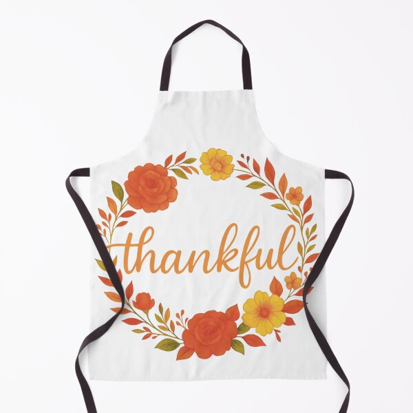Item preview, Thankful Floral Wreath – Maroon & Mustard Thanksgiving Design designed and sold by VandalMuse.