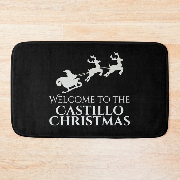 Item preview, Welcome to the Castillo Christmas – Silver Family Name designed and sold by buglevel.
