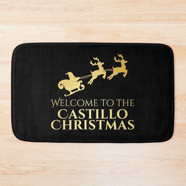 Item preview, Welcome to the Castillo Christmas – Gold Family Name designed and sold by buglevel.