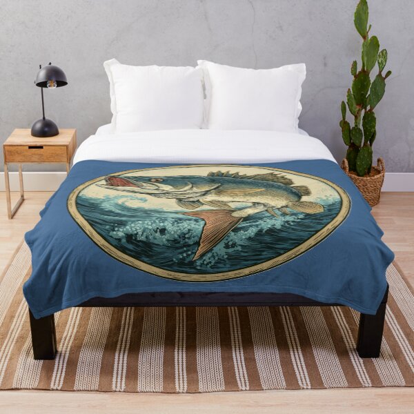 Item preview, WALLEYE FISH Wildlife Native Fishing designed and sold by scicilysimonee.