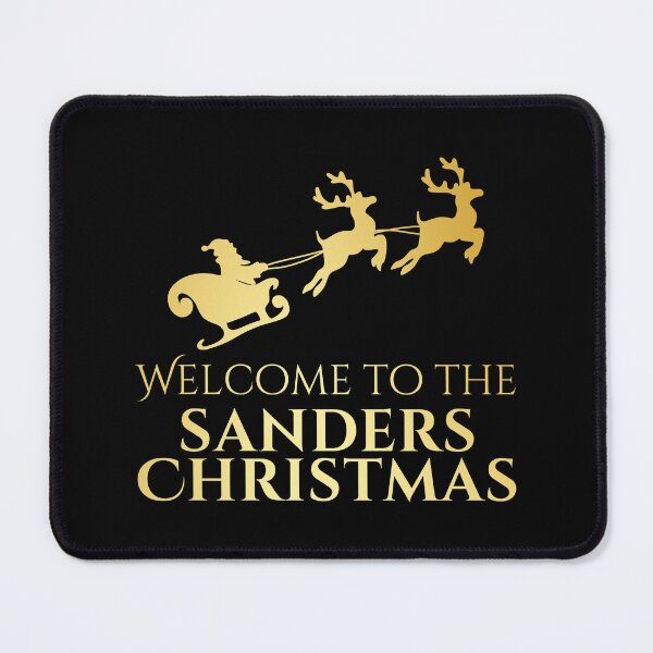 Item preview, Welcome to the Sanders Christmas – Gold Family Name designed and sold by buglevel.