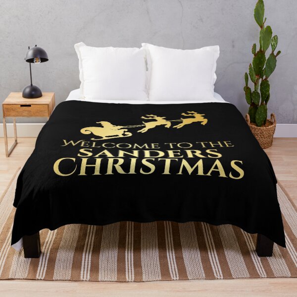 Item preview, Welcome to the Sanders Christmas – Gold Family Name designed and sold by buglevel.