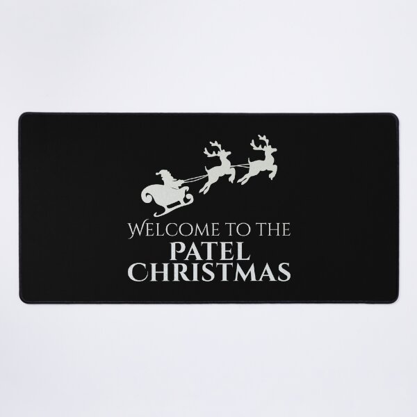 Item preview, Welcome to the Patel Christmas – Silver Family Name designed and sold by buglevel.