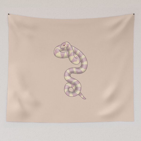 Item preview, California Kingsnake Albino - Soft pink and yellow coloration designed and sold by anacecilia.