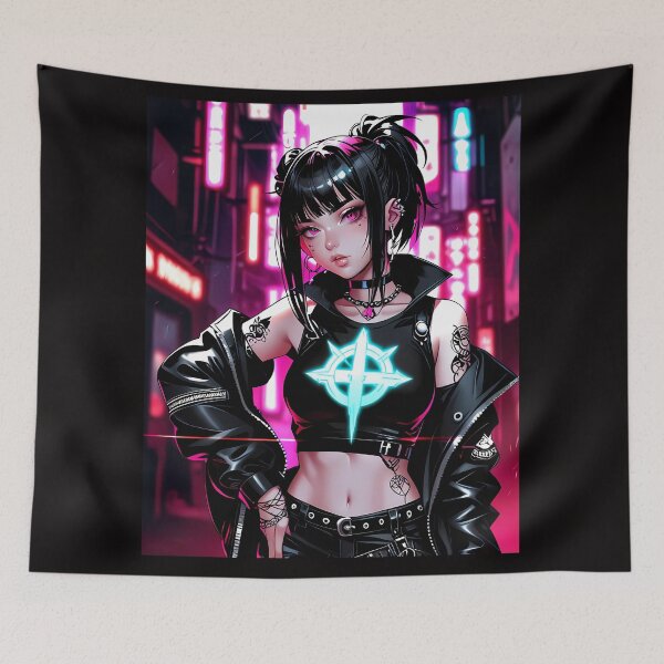 Item preview, The cyberpunk revolution begins here designed and sold by Popvira-Store.