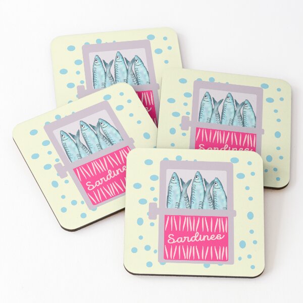 Item preview, Sardines fish can designed and sold by minimalartstory.
