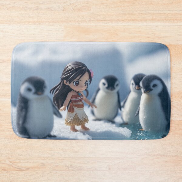 Item preview, Kawaii Castaway & the Penguin Crew designed and sold by ArgentoArt.