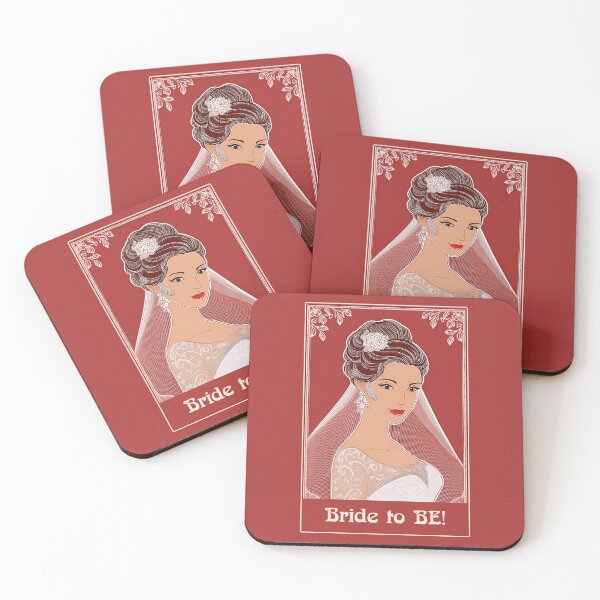 Item preview, Bride to BE! Vintage Poster designed and sold by FlosArtPrintShop.