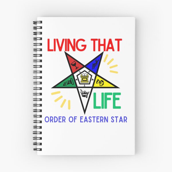 Item preview, Order of Eastern Star OES Living that Star Life designed and sold by Cherishine Creations.