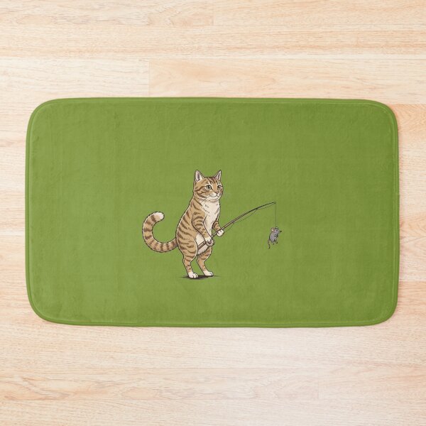 Item preview, Cat fishing  designed and sold by Too Kool Designing .