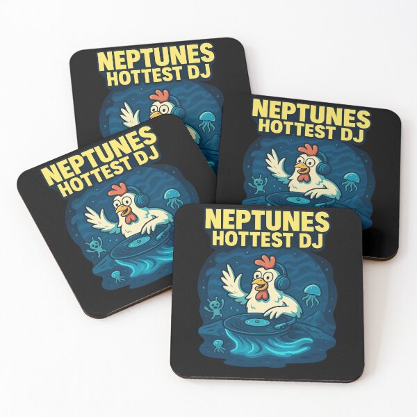 Item preview, Neptune’s Hottest DJ – Underwater Party Chicken designed and sold by Camp Chaos by Wharf Wreckers.