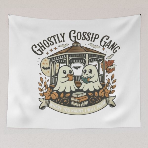 Item preview, Halloween Ghostly Gossip Gang designed and sold by PLANTONE.