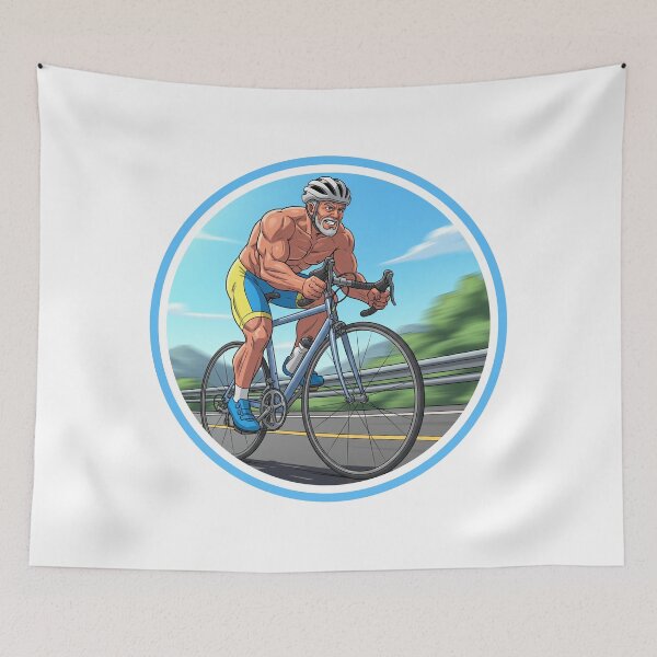 Item preview, Cyclist Bicycle Muscle Dad designed and sold by muscledaddies.