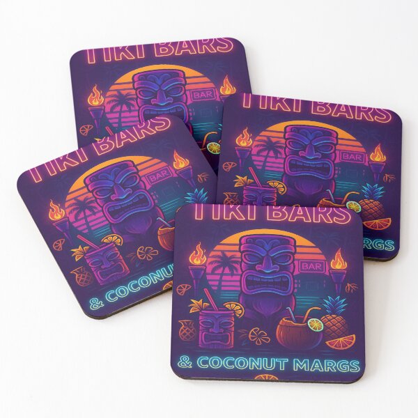 Item preview, Tiki Bars & Coconut Margs designed and sold by FreedomShores.