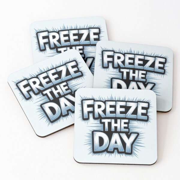 Item preview, Freeze The Day - Frosty Winter Design designed and sold by Jollys-ArtShop.