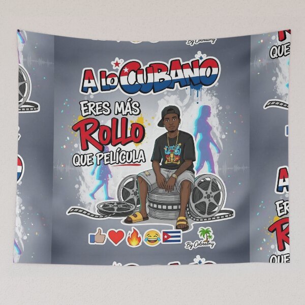 Item preview, A lo Cubano – More Drama Than a Movie | Urban Cuban Design. By COLORALMY designed and sold by Coloralmy.