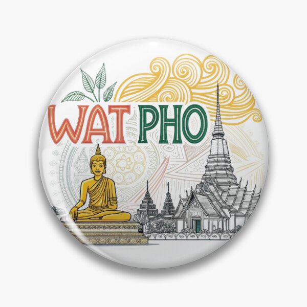 Item preview, WAT PHO TEMPLE designed and sold by likbatonboot.
