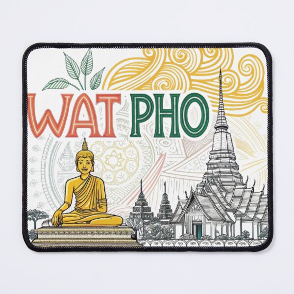 Item preview, WAT PHO TEMPLE designed and sold by likbatonboot.
