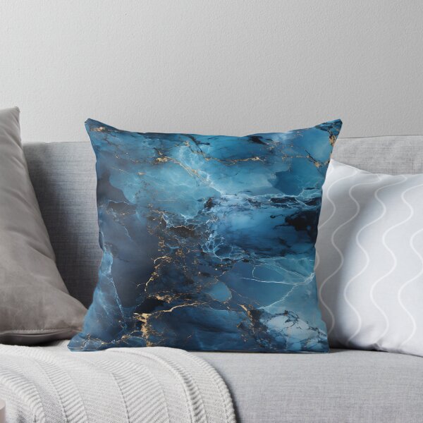 Item preview, Bolivian Blue Marble Texture – Elegant Abstract Pattern designed and sold by JollyCritters.