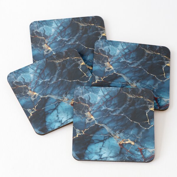 Item preview, Copy of Bolivian Blue Marble Texture – Elegant Abstract Pattern designed and sold by JollyCritters.