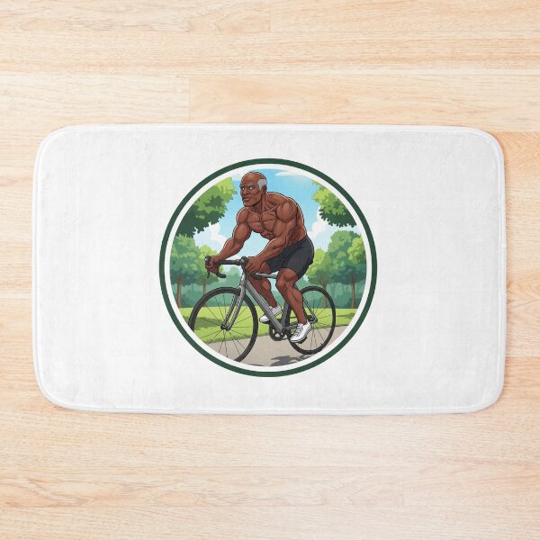 Item preview, Muscular Dad Cyclist Bicycle designed and sold by muscledaddies.