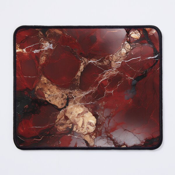 Item preview, Luxury Red Marble Abstract designed and sold by JollyCritters.