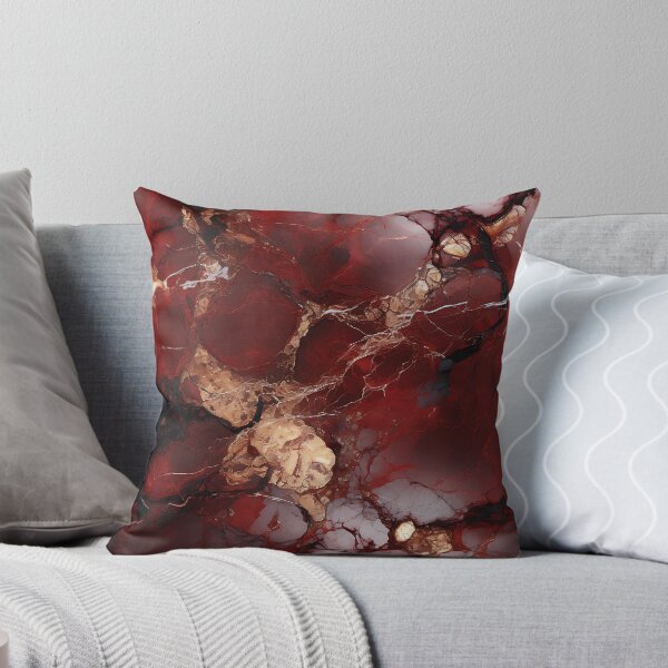 Item preview, Luxury Red Marble Abstract designed and sold by JollyCritters.