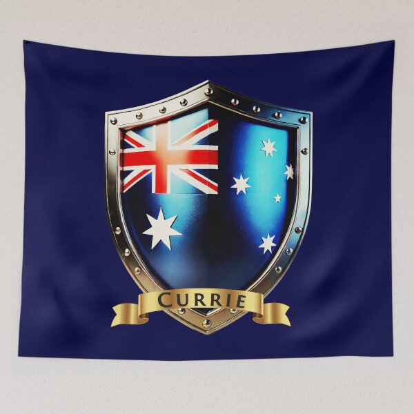 Item preview, Currie Family Australia Shield, Heritage Crest of Strength designed and sold by Highlandkings.