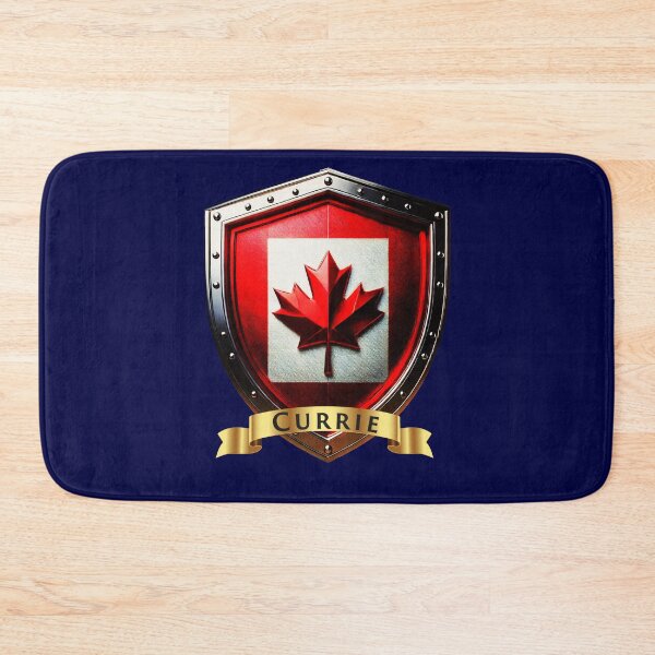 Item preview, Currie Family Canada Shield, Maple Leaf Heraldry Emblem designed and sold by Highlandkings.