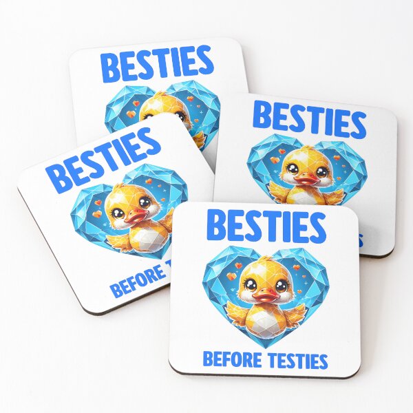 Item preview, Besties Before anything funny duckling gift designed and sold by TeeTimeTreasure.