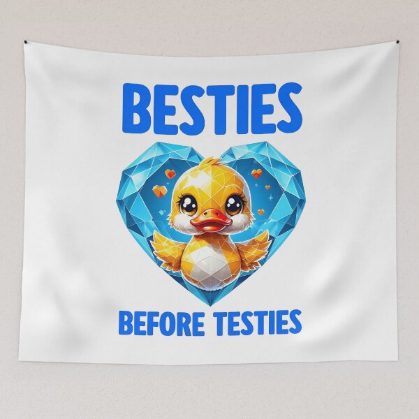 Item preview, Besties Before anything funny duckling gift designed and sold by TeeTimeTreasure.