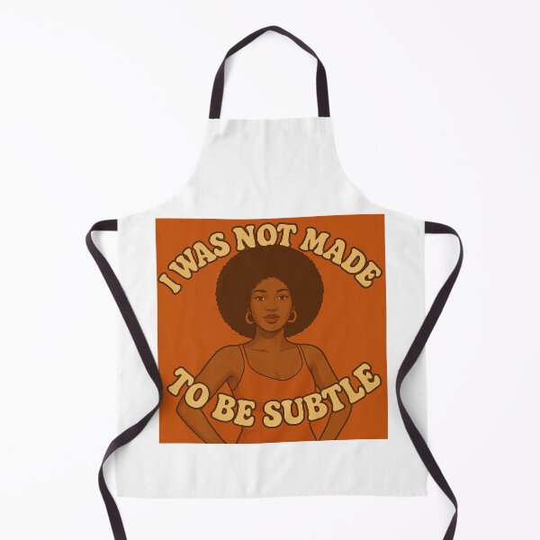 Item preview, No fui hecha para ser sutil - Divertido regalo feminista negro designed and sold by Galvanized.