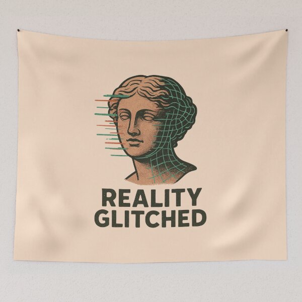 Item preview, Reality Glitched designed and sold by Printessive Designs.