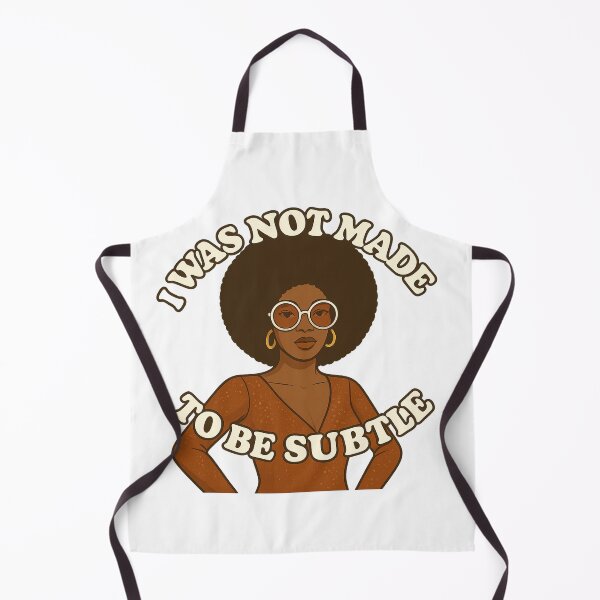 Item preview, No fui hecha para ser sutil - Feminista negra divertida designed and sold by Galvanized.