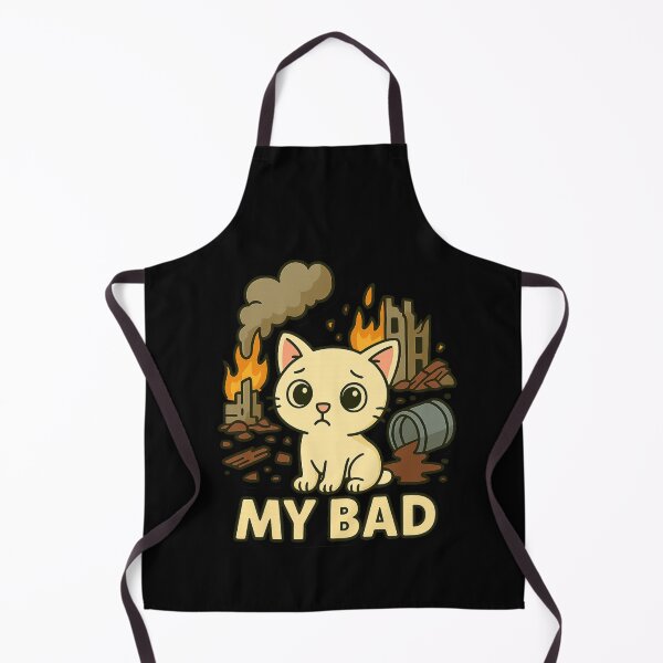 Item preview, Kitten of Destruction, My Bad! Transparent 2 designed and sold by No Quarter Collective.